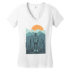 hiker Women's V-Neck T-Shirt