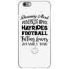 dreaming about pumpkin spice hayrides footbal falling leaves family ti iPhone 6/6s Case