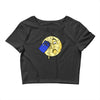 time travel to the moon Crop Top