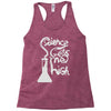 science gets me high Racerback Tank