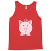 cute surprised pig pig Tank Top