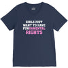 girls just want to have fundamental rights V-Neck Tee