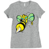 bumble bee Ladies Fitted T-Shirt