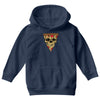 pizza skull Youth Hoodie