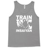 silver edition train insaiyan dragonball z insane bodybuilding goku Tank Top