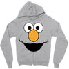 Cookie Monster Elmo Zipper Hoodie
