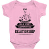 I Am Music Actually In A Very Commited Relationship Baby Onesie