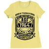 Things Better 1964 Age Approach Magnificent Ladies Fitted T-Shirt