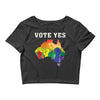 Vote Yes, Australian Marriage Equality Crop Top
