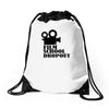 film school dropout Drawstring Bags