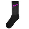 fuck love party Socks