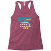 sharks will kill you Racerback Tank