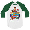 paw patrol birthday boy auntie 3/4 Sleeve Shirt