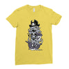 arrr pirate Ladies Fitted T-Shirt