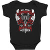 All Men are Created Equal but Only the Best are Born in October Baby Bodysuit