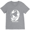 earth day planet V-Neck Tee