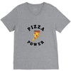 Pizza Power V-Neck Tee