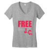 free through tk582 best trending Women's V-Neck T-Shirt
