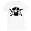 black beard Ladies Fitted T-Shirt