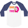 She Wants The D - Dunkin Donuts 3/4 Sleeve Shirt