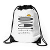 stand up paddle Drawstring Bags