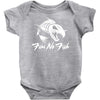 fear no fish Baby Onesie