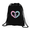 pure love Drawstring Bags