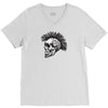 evil skull V-Neck Tee