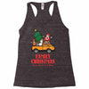 family christmas tis the season to be merry Racerback Tank