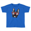 frenchie hipster Toddler T-shirt