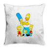 the simpson Throw Pillow