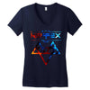neffex Women's V-Neck T-Shirt