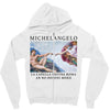 Michelangelo Creation of Adam Zipper Hoodie