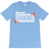 blessed grandma with flower white color T-Shirt