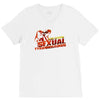 sexual tyrannosaurus V-Neck Tee