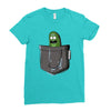 i'm in a pocket Ladies Fitted T-Shirt