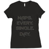 naps every day girls Ladies Fitted T-Shirt