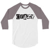 crazy 3/4 Sleeve Shirt