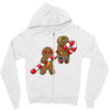 red vs green   you are dead Zipper Hoodie