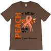 wear peach for  my [you can write any name] T-Shirt