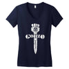 hunter s thompson Women's V-Neck T-Shirt