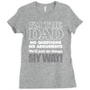 i'm the dad Ladies Fitted T-Shirt