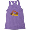 dig deep gold rush Racerback Tank