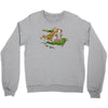 the tree, the raccoon Crewneck Sweatshirt