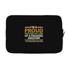 i'm a proud father in law Laptop sleeve