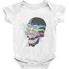 between the eyes Baby Onesie