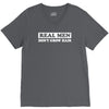 real men don't grow hair V-Neck Tee