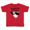 5 Percent Unicorn 95 Percent Ninja Toddler T-shirt