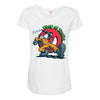 keep on bustin Maternity Scoop Neck T-shirt
