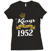 kings are born in 1952 Ladies Fitted T-Shirt